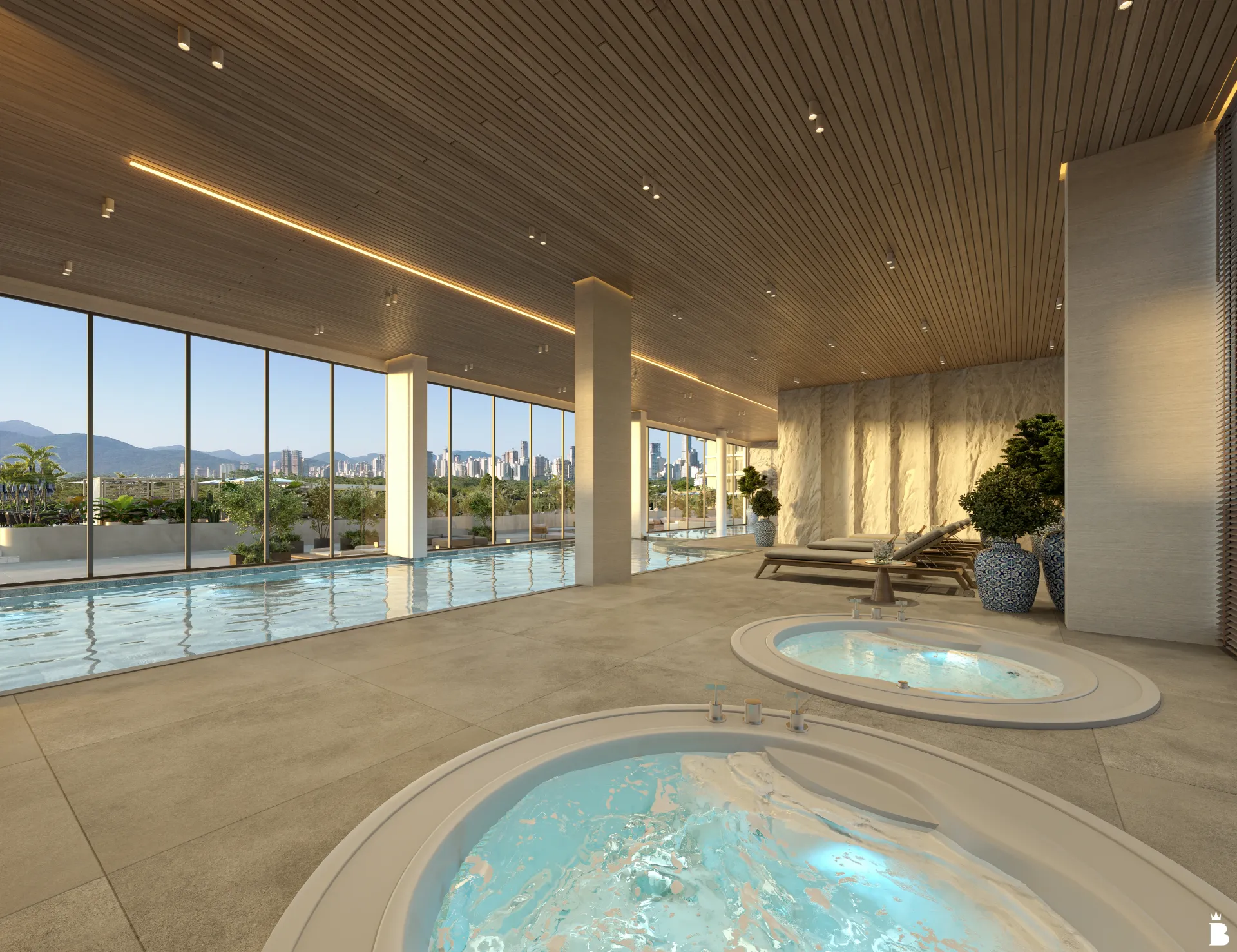 Piscina Aquecida e Jacuzzi